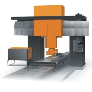 CNC-machine in portaalvorm