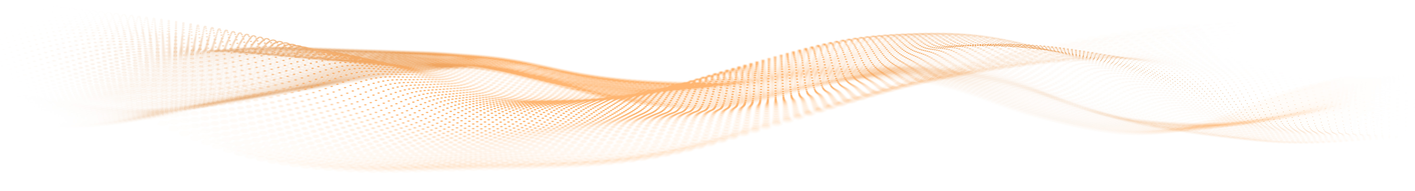 Oranje grafische afbeelding van deeltjesgolf