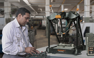 Kishan Auto operator using Equator gauging system