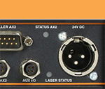 Laser encoder: system status