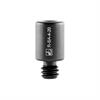 R-SA-4-20 - &#216;0.375 in &#215; 0.50 in steel standoff adaptor with 1/4-20 bottom and M4 top thread