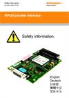 Safety Data Sheet:  RPI20 parallel interface