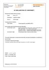 Certificate (CE):  LTS ECD 2015-03