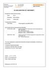 Certificate (CE):  OSI-S ECD 2011-29