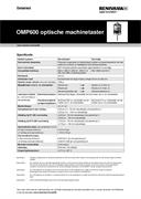 Datablad:  OMP600 optische machinetaster